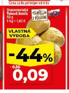 Staromestská Tuková žemľa