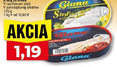 Giana Filety zo Sled'a