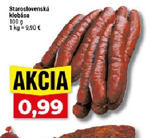 Staroslovenská klobása