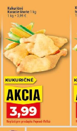 Kukuričné Kuracie štvrte