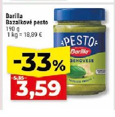 Barilla Bazalkové pesto