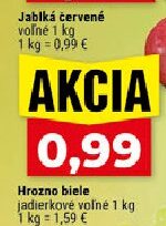 Jablká červené