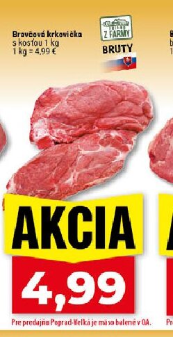 Bravčová krkovička s kosťou