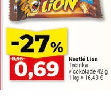 Nestlé Lion Tyčinka v čokoláde