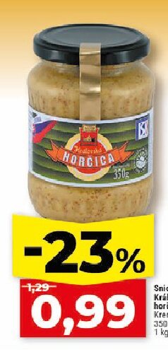 Snico Kráľovská horčica Krémžská