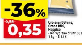 Croissant Grana, Grana DUO, Happico