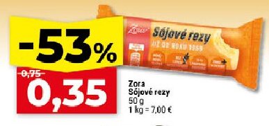 Zora Sójové rezy