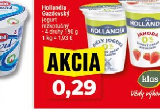 Hollandia Gazdovský jogurt nízkotučný