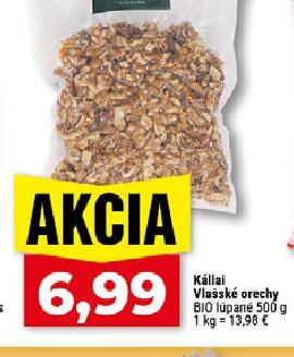 Kállai Vlašské orechy BIO lúpané