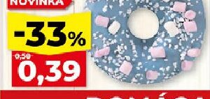 La Lorraine Donut modrý s Marshmallows