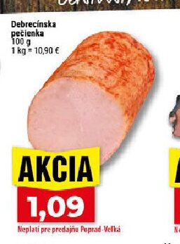 Staromestská Debrecínska pečienka