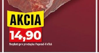 Teľacie stehno spodný šál