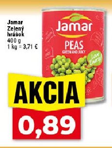 Jamar Zelený hrášok