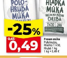 Penam múka Polohrubá, Hrubá