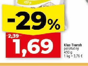 Klas Tvaroh polotučný