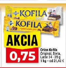Orion Kofila Originál, Biela, Latte