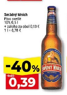 Smädný Mních Pivo svetlé