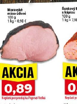 Staromestská Moravské mäso údené