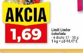 Lindt Lindor čokoláda