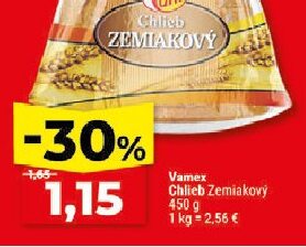 Vamex Chlieb Zemiakový