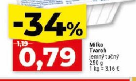 Milko Tvaroh jemný tučný