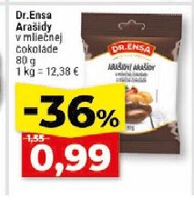 Dr.Ensa Arašidy v mliečnej čokoláde