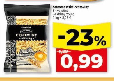 Staromestské cestoviny 8-vaječné