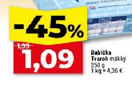 Babička Tvaroh mäkký