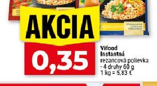 Vifood Instantná rezancová polievka