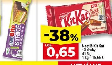 Nestlé Kit Kat 3 druhy