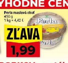 Perla maslová chuť