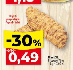 Minit XL Pizzové