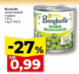 Bonduelle Jemný hrášok v náleve