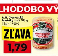 A.W. Olomoucké tvarožky malé