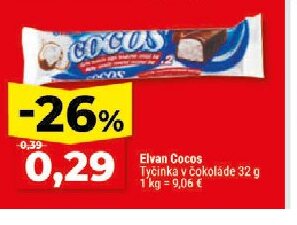 Elvan Cocos Tyčinka v čokoláde