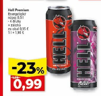 Hell Premium Energetický nápoj