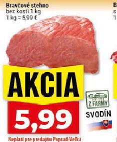 Bravčové stehno bez kosti