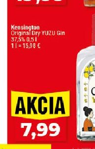 Kensington Original Dry YUZU Gin