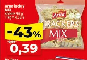 Artur krekry MIX solené