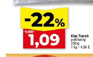 Klas Tvaroh polotučný