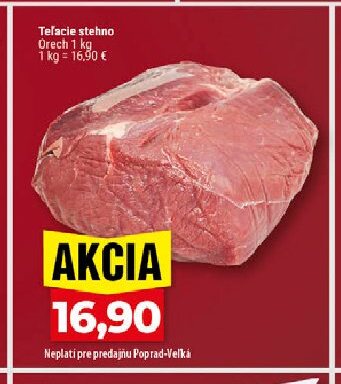 Teľacie stehno Orech