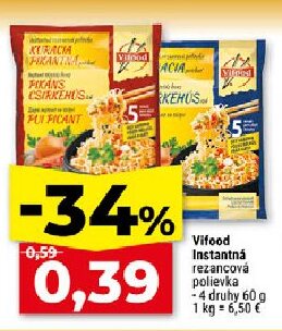 Vifood Instantná rezancová polievka