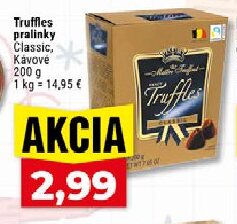 Truffles pralinky Classic, Kávové