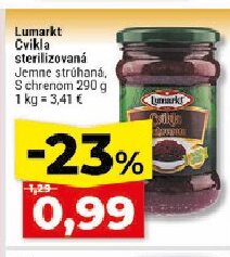 Lumarkt Cvikla sterilizovaná Jemne strúhaná, S chrenom
