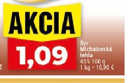Syr Michalovská tehla