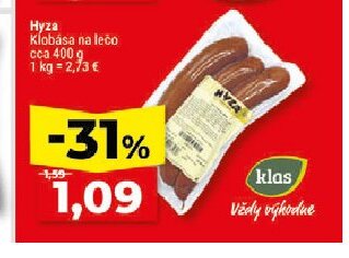 Hyza Klobása na lečo