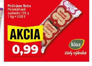 Pečivárne Retro Polomáčané sušienky
