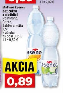 Mattoni Esence bez cukru a sladidiel