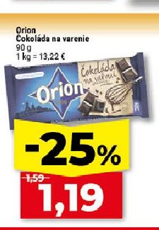 Orion Čokoláda na varenie