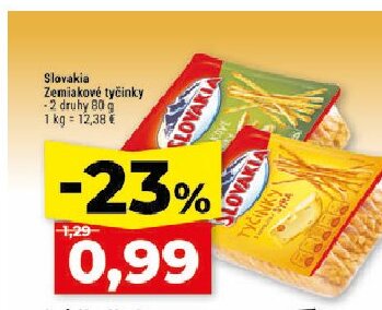 Slovakia Zemiakové tyčinky
